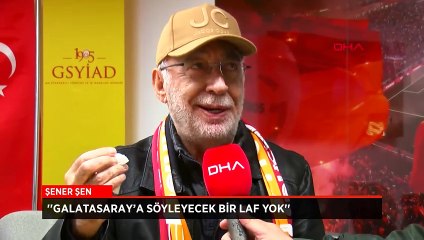 Şener Şen'den gündem yaratan Galatasaray sözleri: Bu sene çok iyi