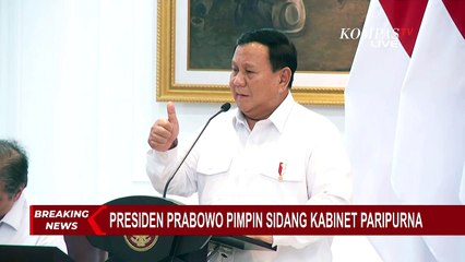 Presiden Prabowo Apresiasi Kinerja Menteri hingga Bahas Pemangkasan Anggaran Perjalanan Dinas