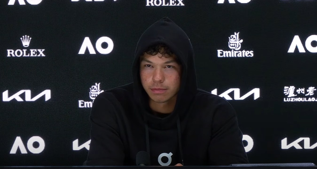 Tennis - Australian Open 2025 - Ben Shelton : "I don't think that the guy who mocked Novak was just a single event"