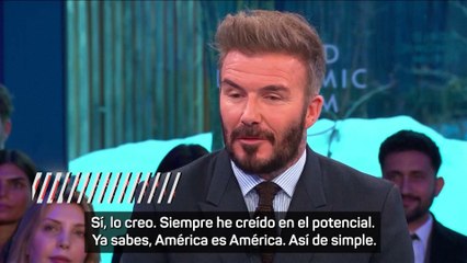 BECKHAM ORGULLOSO de lo CONSEGUIDO en el INTER de MIAMI con LEO MESSI