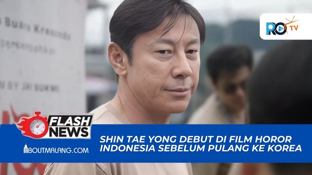 BERES JADI PELATIH, SHIN TAE YONG DEBUT DI FILM HOROR INDONESIA SEBELUM PULANG KE KOREA SELATAN