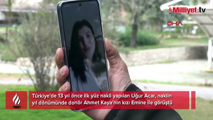 Duygulandıran görüşme! 'Babamın yüzü Uğur’da yaşıyor'