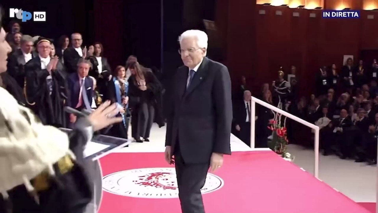 Messina: la consegna del dottorato honoris causa al presidente Sergio Mattarella