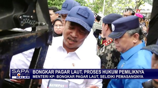 Bongkar Kepemilikan Pagar Laut Misterius di Tangerang, DPR: Proses Hukum! | PAGAR LAUT