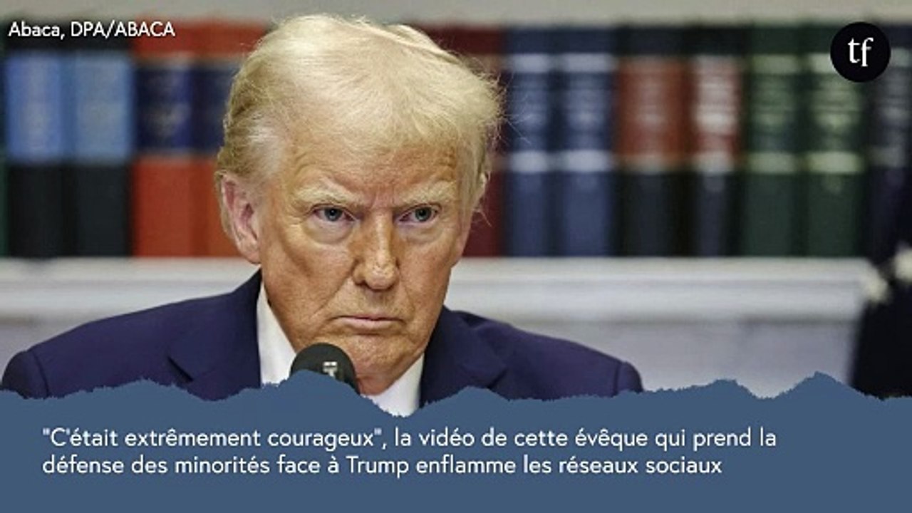 “C’était extrêmement courageux”, la vidéo de cette évêque qui prend la défense des minorités face à Trump enflamme les réseaux sociaux