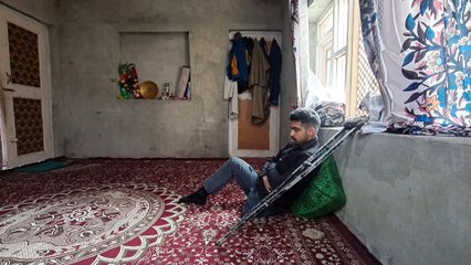 جسمانی معذور زاہد منظور پرے بچپن سے بالی ووڈ اداکار بننا چاہتے ہیں