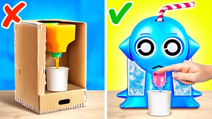 Aqua Sprunki Mini Dispenser 🧊 *Sprunki And Alphabet Lore Makeovers with Paper Crafts*