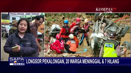 [FULL] Update Pencarian Korban Longsor Pekalongan: 20 Warga Meninggal, 7 Masih Hilang