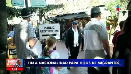 Donald Trump pone fin a la ciudadanía por nacimiento para hijos de migrantes