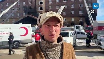 Bolu'da facianın yaşandığı otelde misafirleri kurtarmaya çalışan personel yaşadıklarını anlattı