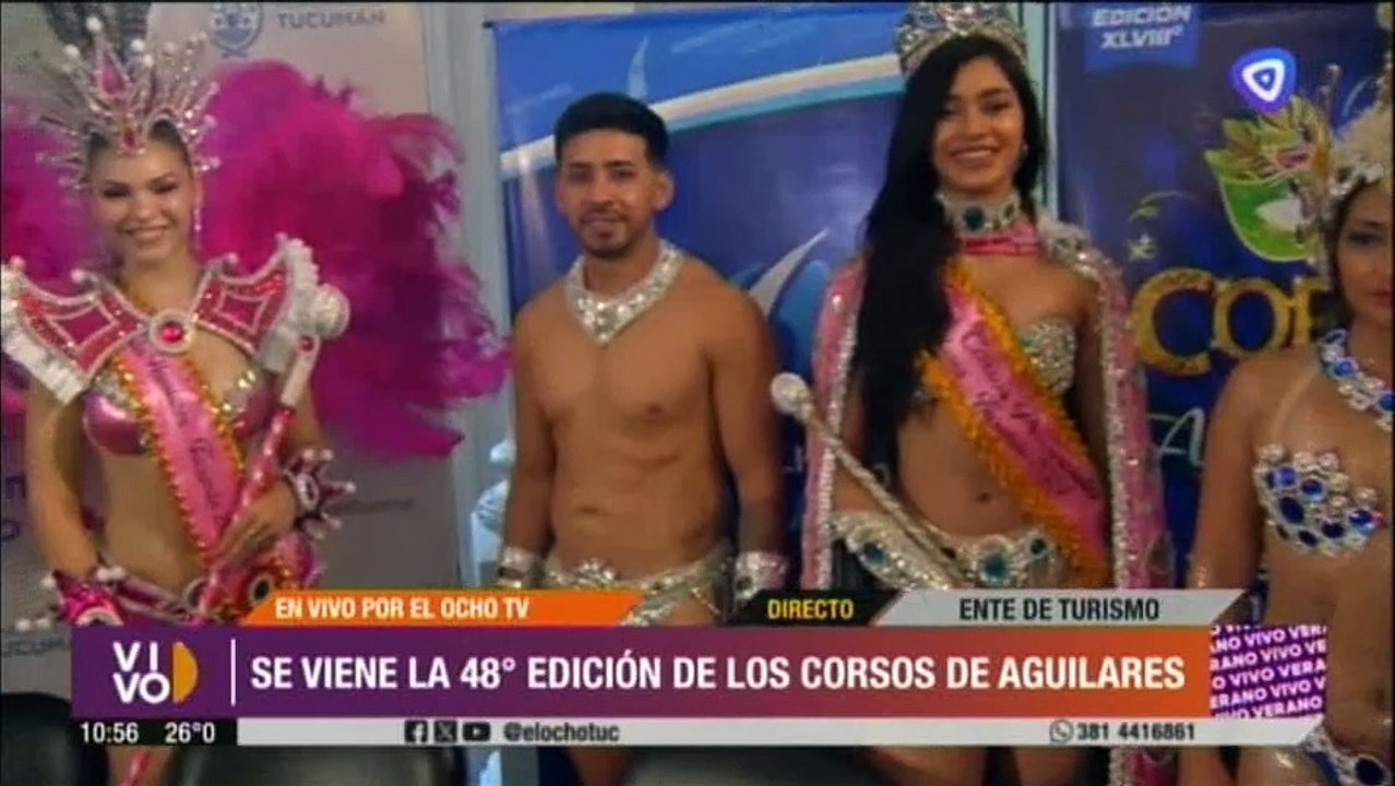 Nota de Los Corsos de Aguilares en Vivo Verano...