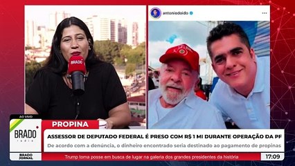 ASSESSOR DE DEPUTADO FEDERAL É PRESO COM R$ 1 MILHÃO DURANTE OPERAÇÃO DA PF