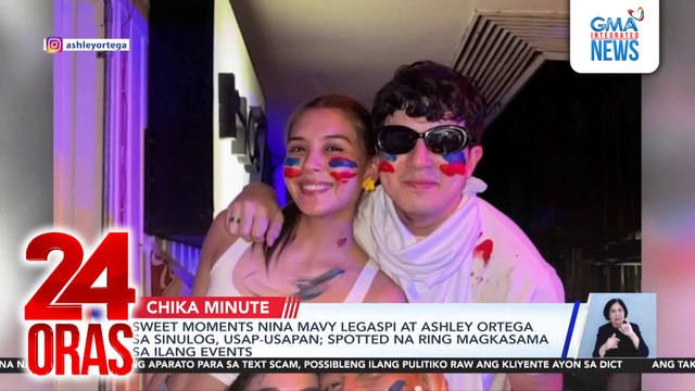 Sweet moments nina Mavy Legaspi at Ashley Ortega sa Sinulog, usap-usapan; spotted na ring magkasama sa ilang events | 24 Oras