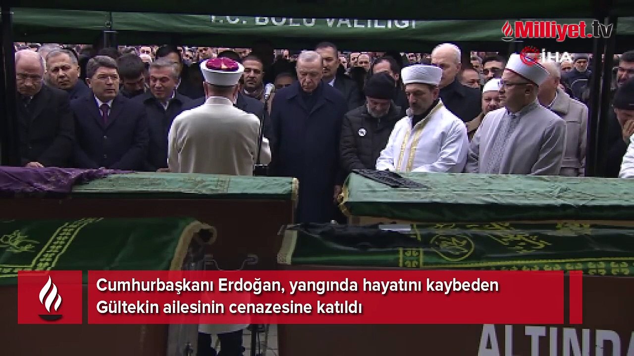 Kartalkaya'da yangın faciası! Erdoğan cenaze tö...
