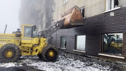 Grand Kartal Otel'de soğutma ve arama kurtarma işlemleri tamamlandı