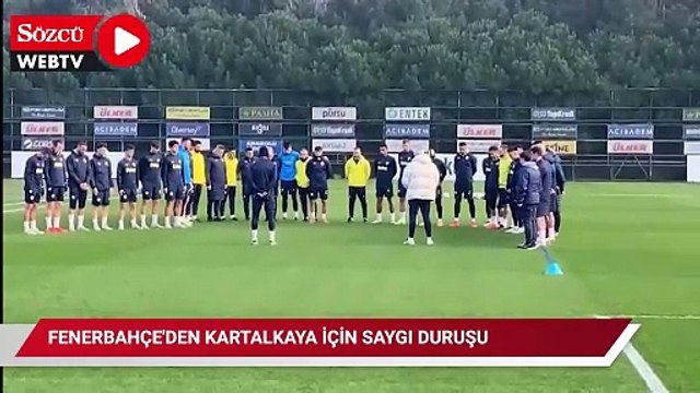 Fenerbahçe'den Kartalkaya için saygı duruşu