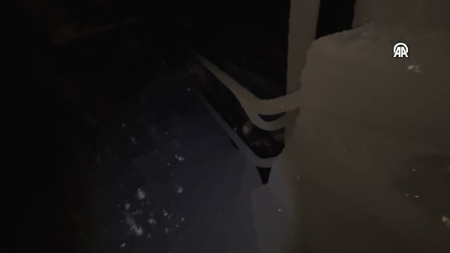 Grand Kartal Otel'in yangın merdiveni görüntülendi