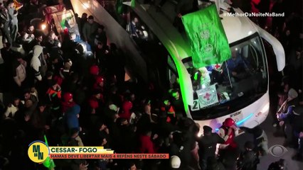 3º dia de cessar-fogo: Hamas deve libertar mais reféns | Melhor da Noite