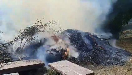 पुलिस ने नष्ट करवाया 8.5 करोड़ का तस्करी का 4500 किलो मादक पदार्थ, गांजा, डोडा चूरा और स्मैक को लगाई आग