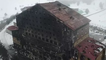 Kartalkaya’da yangın faciasının yaşandığı otelde çalışmalar sona erdi