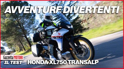 Honda XL750 Transalp 2025: l'avventura che premia il divertimento
