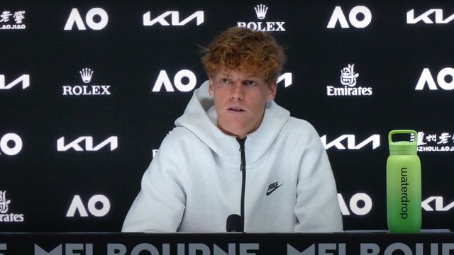 Tennis - Australian Open 2025 - Jannik Sinner : I feel the illness has gone so now I feel much better