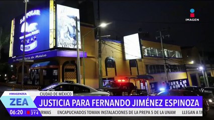 Exigen justicia para Fernando Jiménez Espinoza, mesero de La Polar