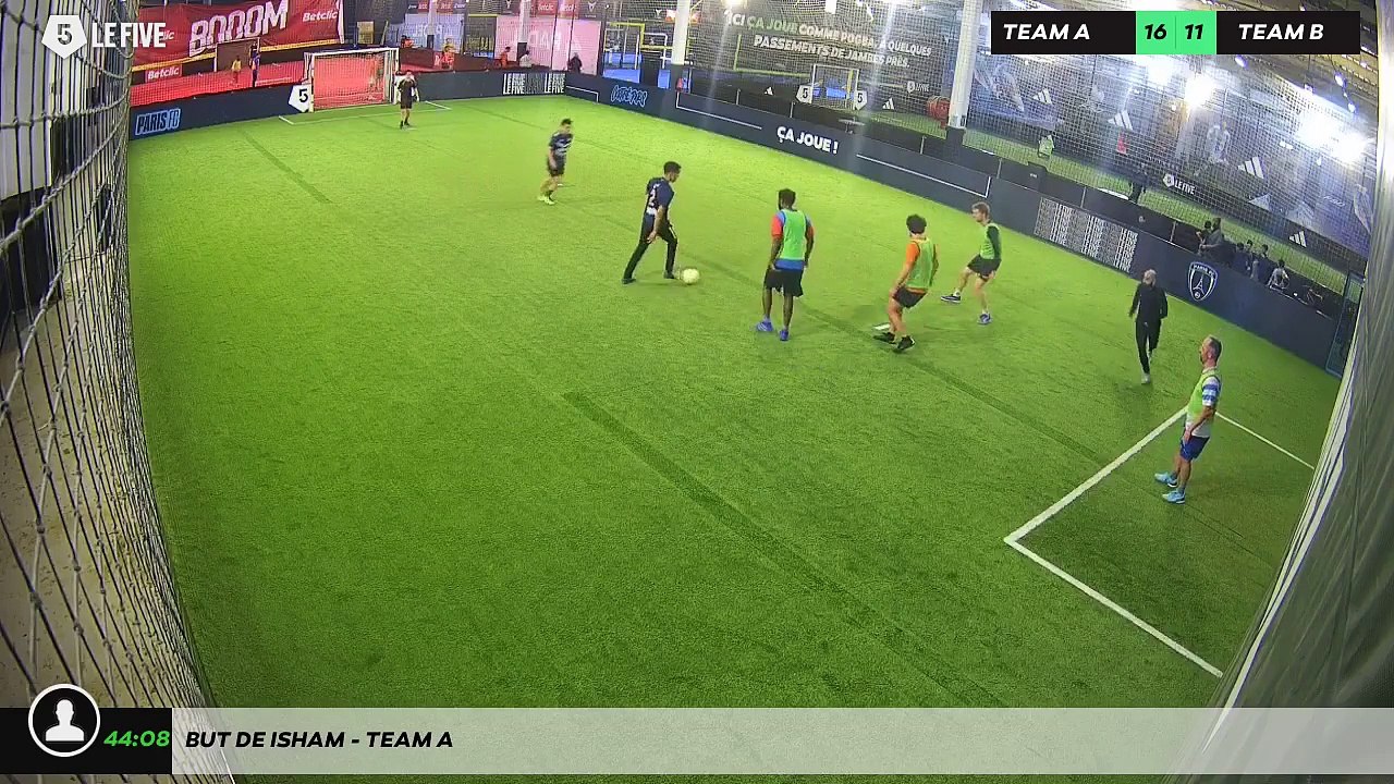 But de Isham - Team A