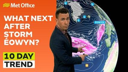 10 Day Trend 22/01/2025 – Staying unsettled?