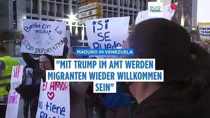 Maduro: Mit Trump im Amt will Venezuela seine Migranten zurück