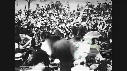 La Reina Victoria visita Irlanda (1900)