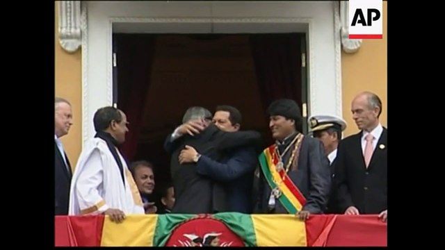 Evo Morales asume la presidencia de Bolivia (2006)