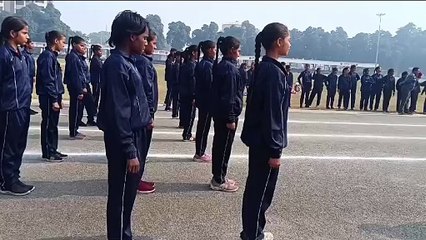 केजीबीवी की 80 छात्राओं के कदमताल से पहली बार गूंजेगी गणतंत्र दिवस की परेड