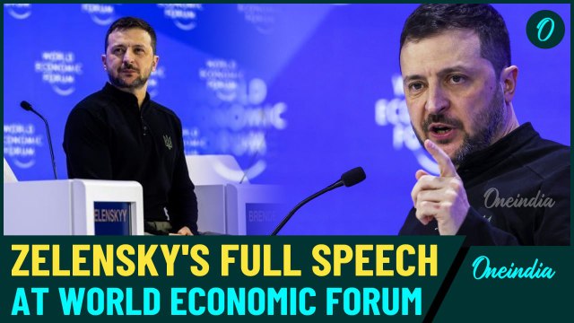 Zelensky Full Speech at World Economic Forum WEF 2025|Ukrainian President Demands More Money, Troops