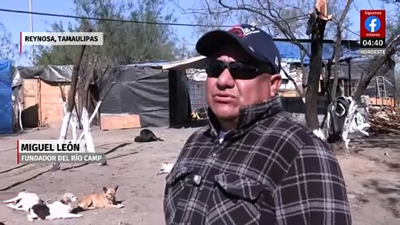 Hombre convierte caballeriza en albergue para migrantes en Tamaulipas