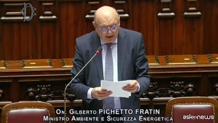 Nucleare, Pichetto: schema ddl a Palazzo Chigi per valutazione