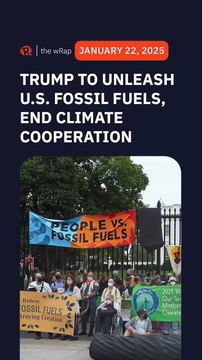 Trump says to unleash American fossil fuels, halt climate cooperation