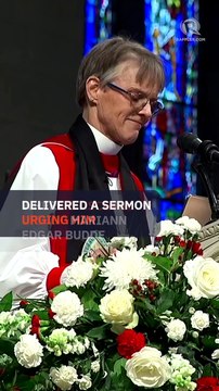 Episcopal bishop makes case for immigrants, LGBTQ+ youth during prayer service with Trump