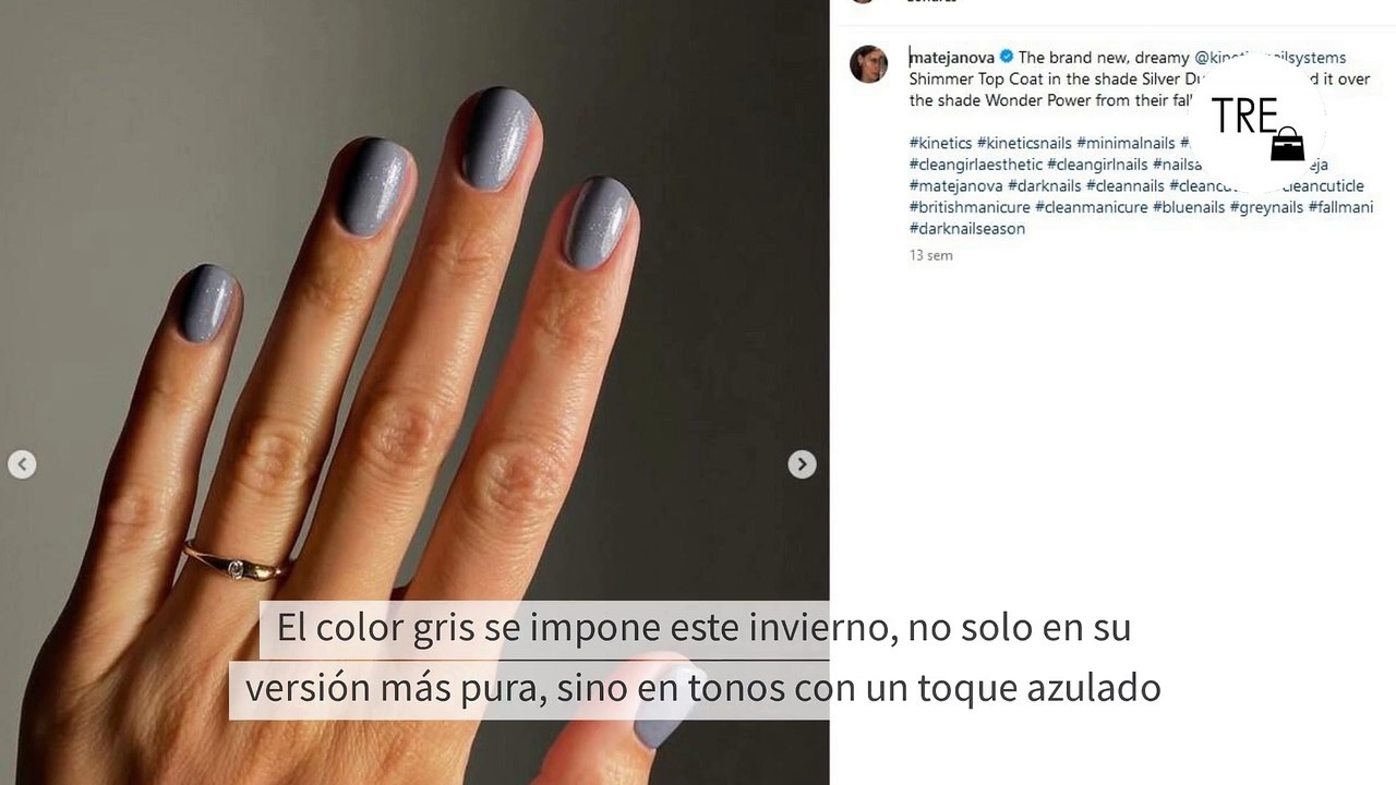 Tres manicuras diferentes e ideales para uñas elegantes y con efecto antiedad