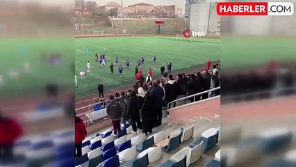 Ankara'da U18 Futbol Maçında Kavga Çıktı