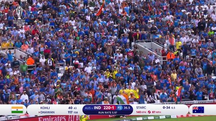 Dhawan Strikes Super Century!  India vs Australia - Match Highlights  ICC Cricket World Cup 2019