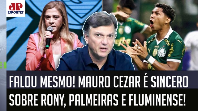 Eu acho isso ATÉ MEIO CRUEL! SABE POR QUÊ?? Mauro Cezar É DIRETO sobre Rony e Palmeiras!