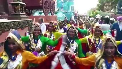 हरियाणा की झांकी कर्तव्य पथ पर दिखाएगी ``विरासत से विकास" का सफर; भगवान श्रीकृष्ण उपदेश देते और लैपटॉप पर काम करते दिखेंगे ताऊ