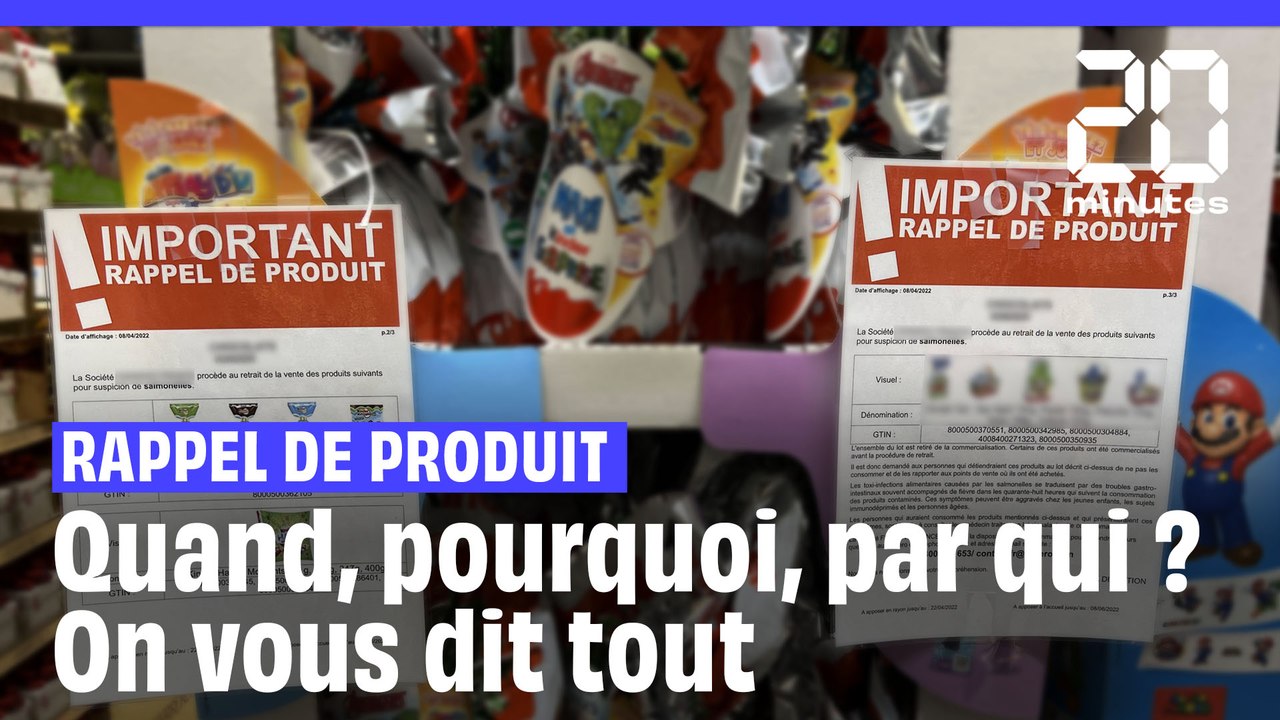 Rappel de produit : Quand, pourquoi, par qui ? … On vous dit tout
