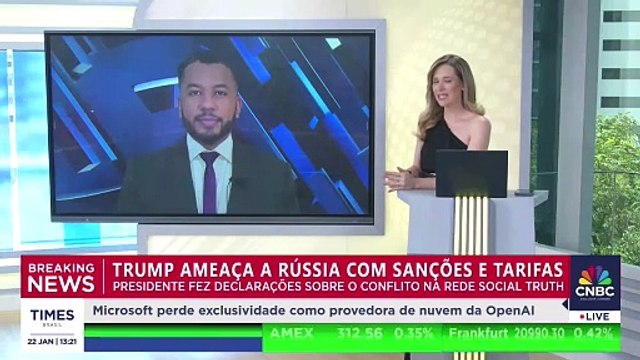 Donald Trump ameaça Rússia com sanções e tarifas; Renan de Souza detalha