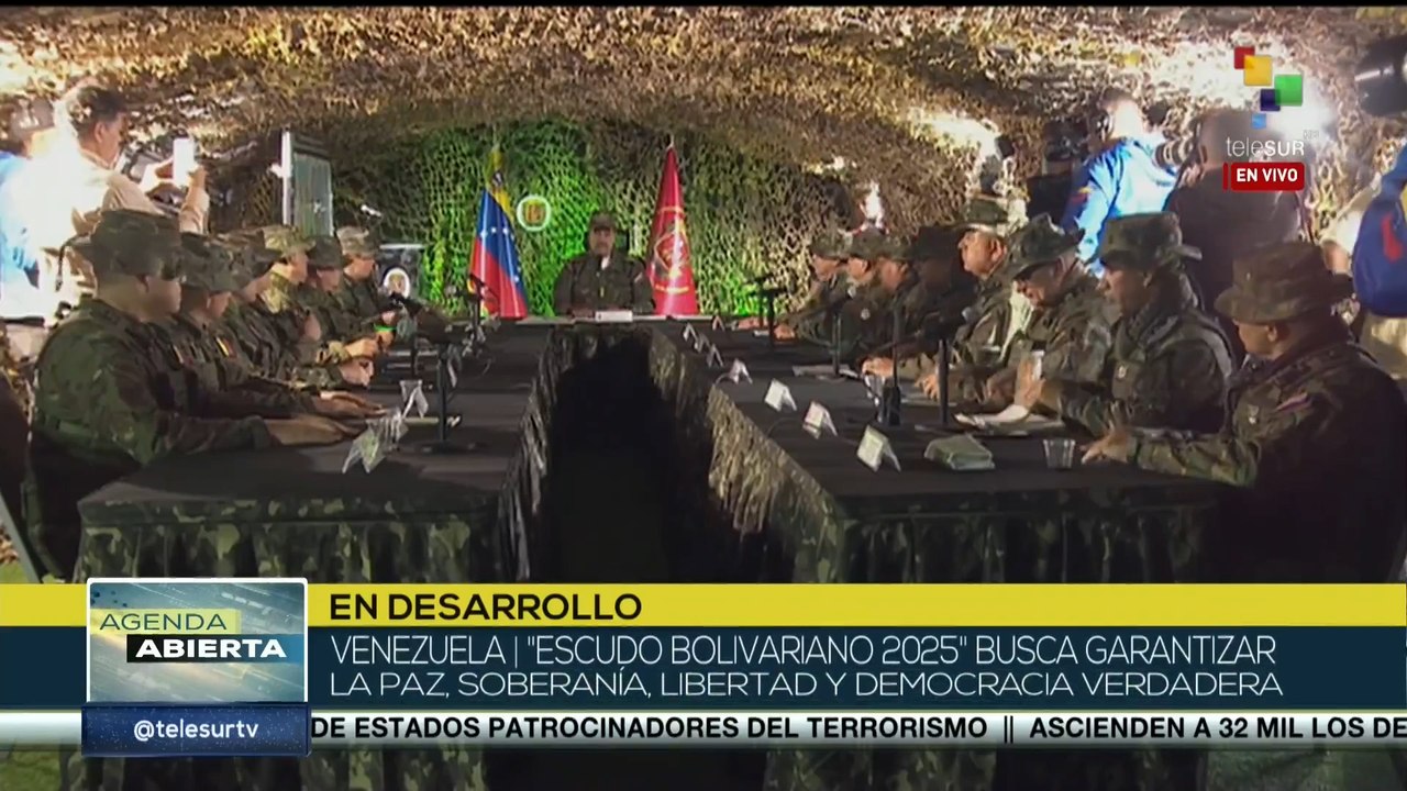 Venezuela inicia ejercicios militares Escudo Bolivariano 2025