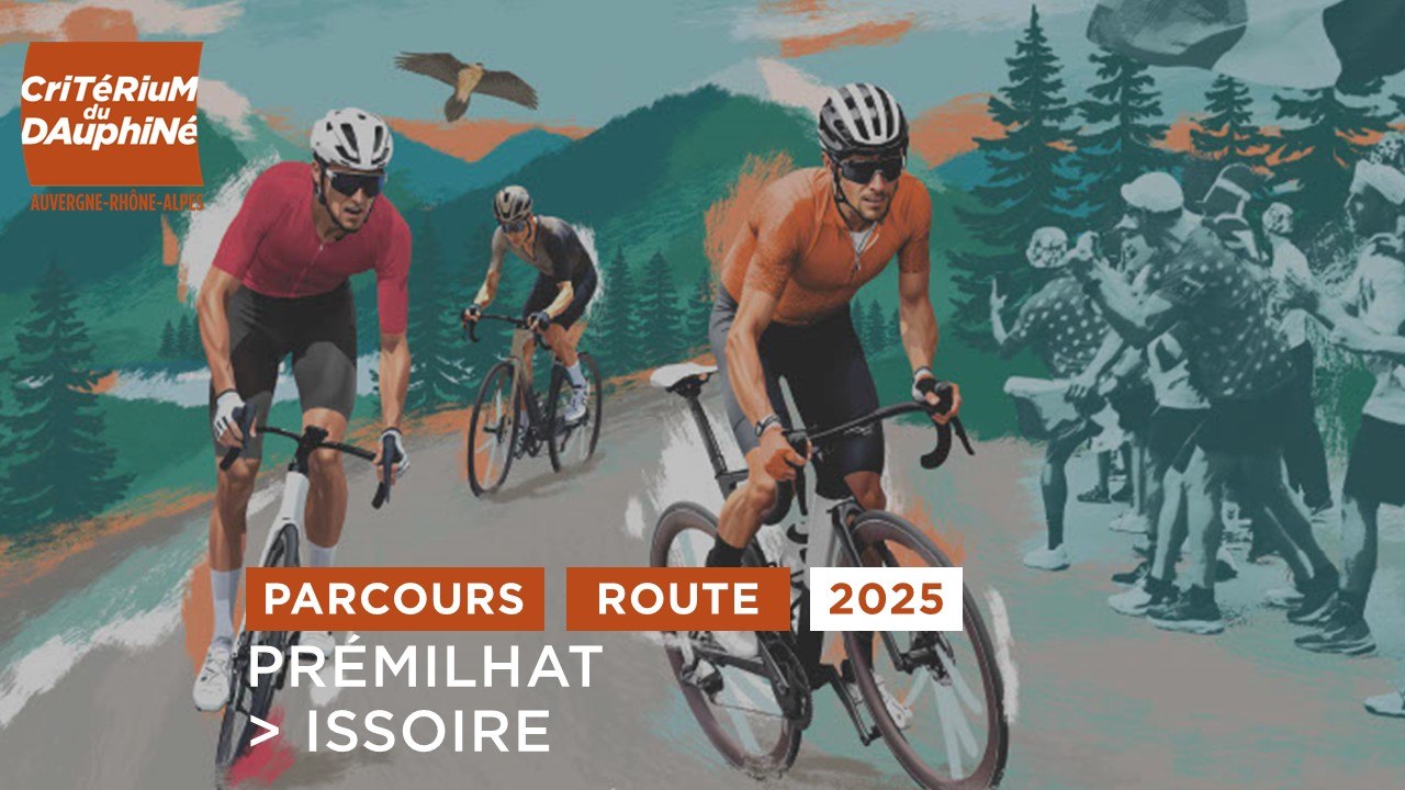 Critérium du Dauphiné 2025 : Route stage 2 / Parcours de l'étape 2