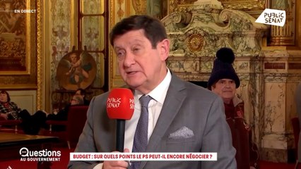 "Le gouvernement est prêt à rouvrir des négociations entre le vote du budget et la CMP" (Kanner)