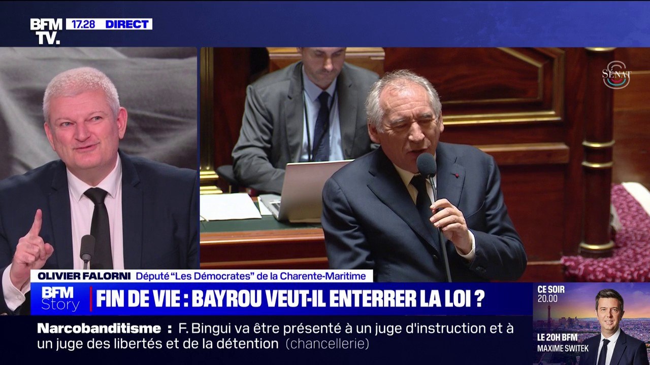 Fin de vie/soins palliatifs: "L'accompagnement de la fin de vie est un tout, une réponse globale" pour Olivier Falorni (député "les Démocrates")
