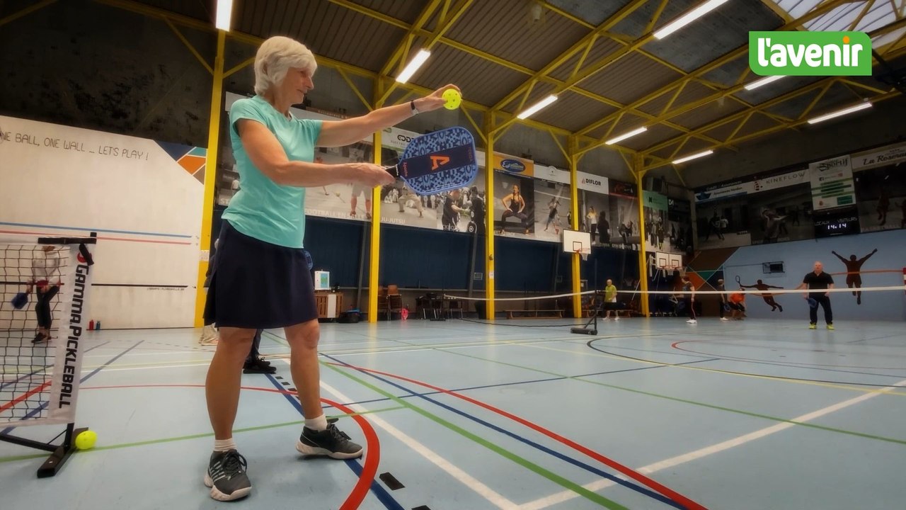 Le pickleball, le nouveau sport de raquette à Florenville